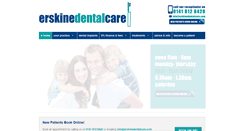 Desktop Screenshot of erskinedentalcare.com